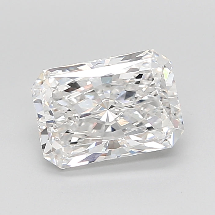 3.04 Carat Radiant Shaped, Ideal Cut, D Color, VS1 Clarity, IGI Certified Lab Grown Diamond