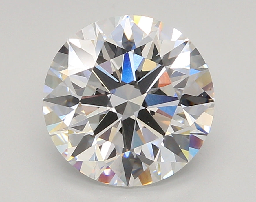 3.78 Carat Round Shaped, Ideal Cut, E Color, VVS2 Clarity, IGI Certified Lab Grown Diamond