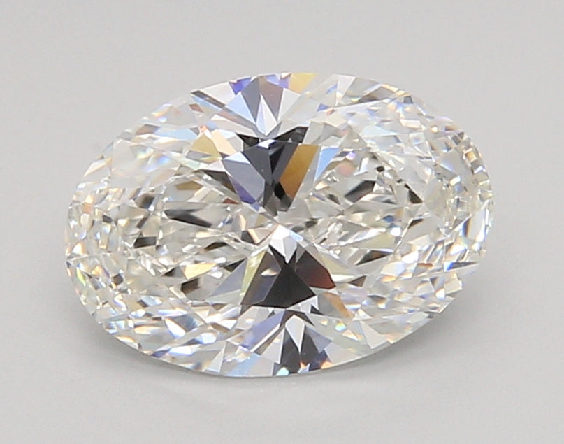 2.02 Carat Oval Shaped, Ideal Cut, E Color, VVS1 Clarity, IGI Certified Lab Grown Diamond