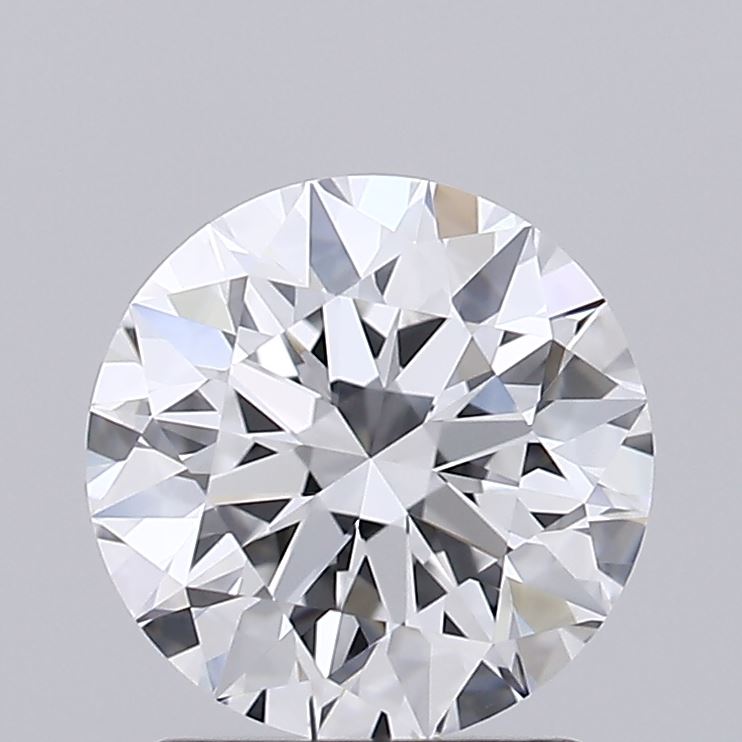 1.51 Carat Round Shaped, Ideal Cut, D Color, VVS2 Clarity, IGI Certified Lab Grown Diamond