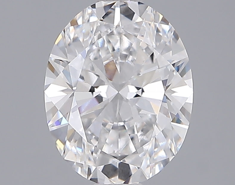 1.85 Carat Oval Shaped, Ideal Cut, D Color, VVS2 Clarity, IGI Certified Lab Grown Diamond