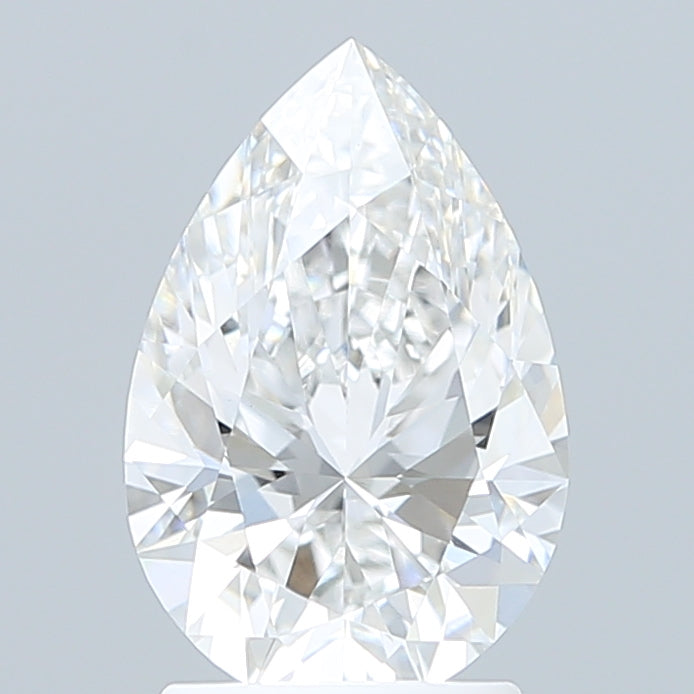 2.17 Carat Pear Shaped, Ideal Cut, E Color, VVS2 Clarity, IGI Certified Lab Grown Diamond