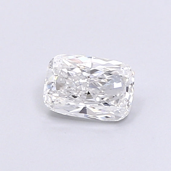 0.53 Carat Cushion Shaped, Very Good Cut, D Color, VVS1 Clarity, IGI Certified Lab Grown Diamond