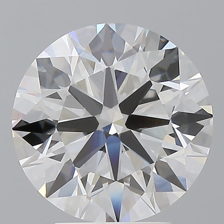 4.10 Carat Round Shaped, Ideal Cut, E Color, VVS1 Clarity, IGI Certified Lab Grown Diamond
