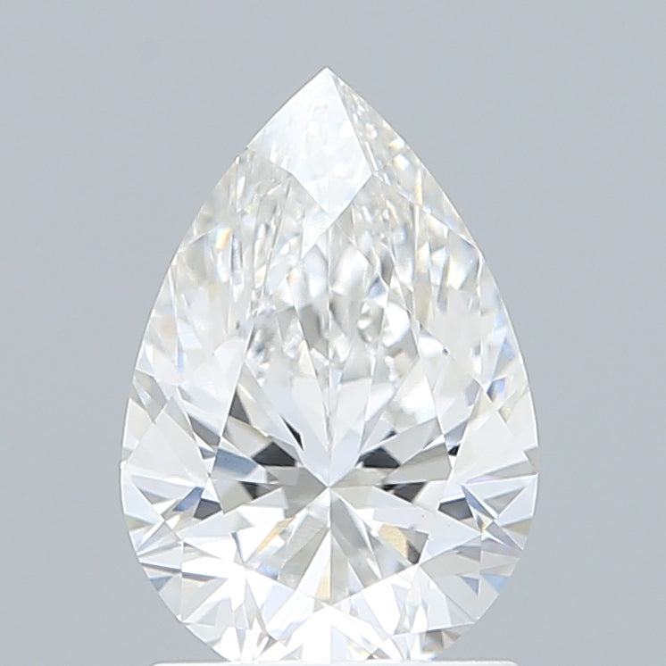 1.54 Carat Pear Shaped, Excellent Cut, E Color, VVS2 Clarity, IGI Certified Lab Grown Diamond