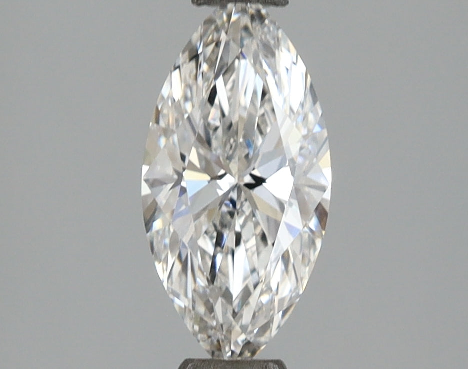 1.04 Carat Marquise Shaped, Ideal Cut, D Color, VVS2 Clarity, IGI Certified Lab Grown Diamond
