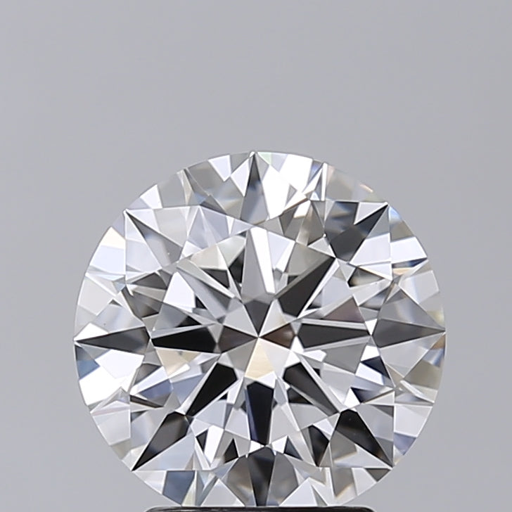 3.02 Carat Round Shaped, Ideal Cut, F Color, VVS2 Clarity, IGI Certified Lab Grown Diamond