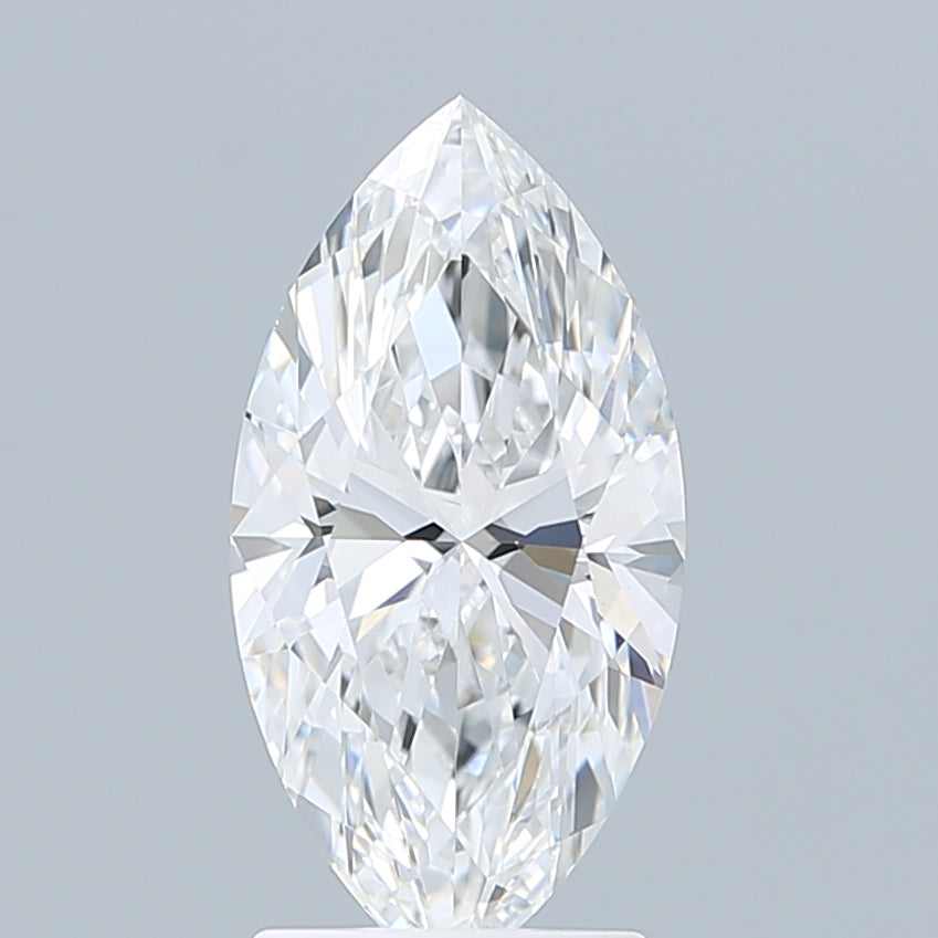 2.21 Carat Marquise Shaped, Ideal Cut, D Color, VVS2 Clarity, IGI Certified Lab Grown Diamond