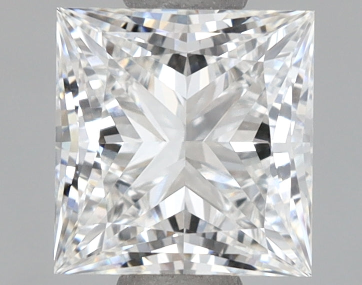 1.14 Carat Princess Shaped, Ideal Cut, E Color, VVS1 Clarity, IGI Certified Lab Grown Diamond