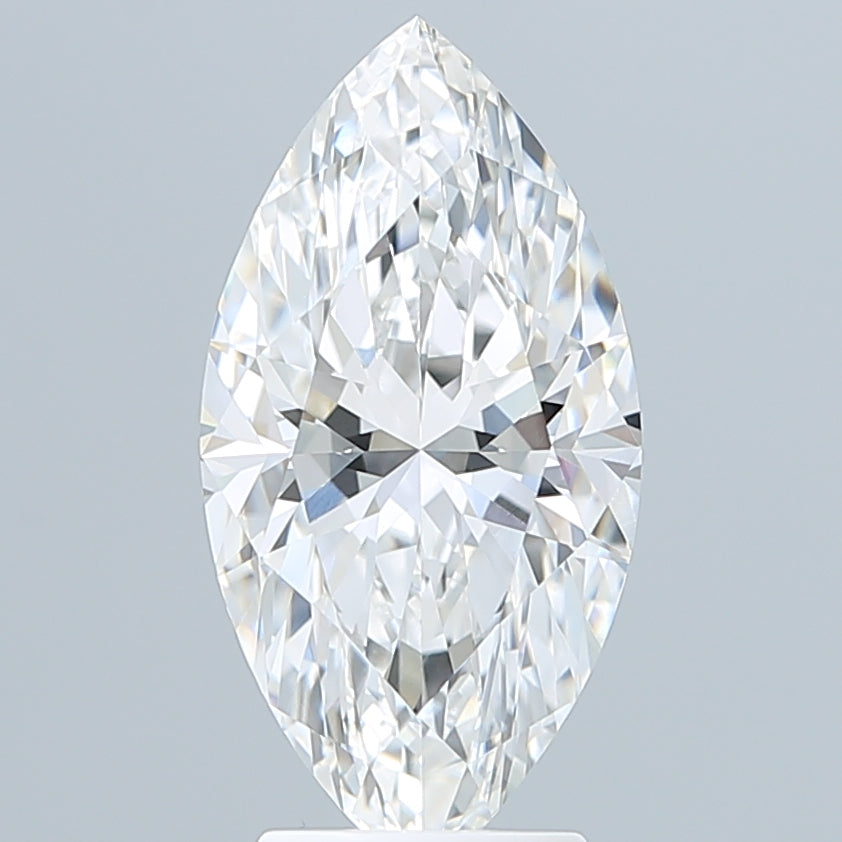 3.50 Carat Marquise Shaped, Excellent Cut, F Color, VVS2 Clarity, IGI Certified Lab Grown Diamond
