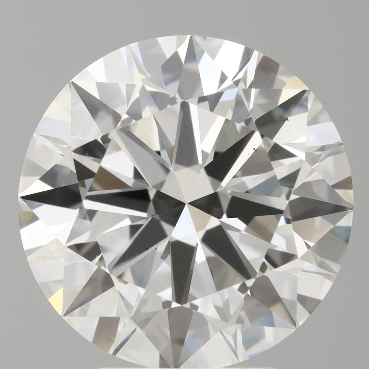 4.96 Carat Round Shaped, Excellent Cut, E Color, VS2 Clarity, IGI Certified Lab Grown Diamond