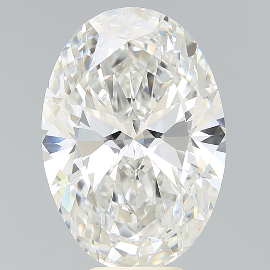 7.64 Carat Oval Shaped, Ideal Cut, F Color, VS1 Clarity, IGI Certified Lab Grown Diamond