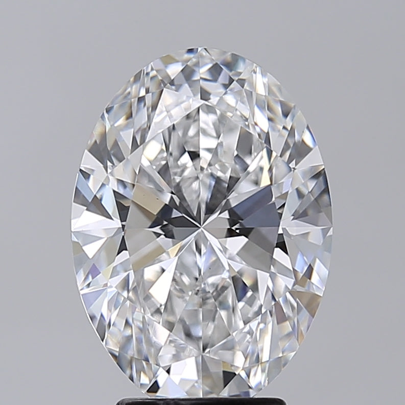 4.01 Carat Oval Shaped, Excellent Cut, D Color, VS1 Clarity, IGI Certified Lab Grown Diamond