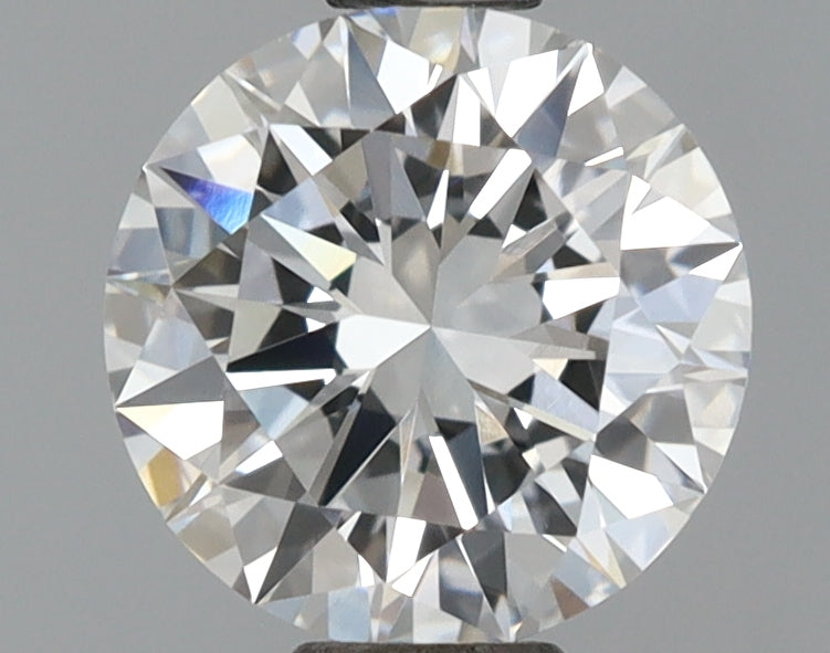 1.07 Carat Round Shaped, Excellent Cut, D Color, VVS2 Clarity, IGI Certified Lab Grown Diamond