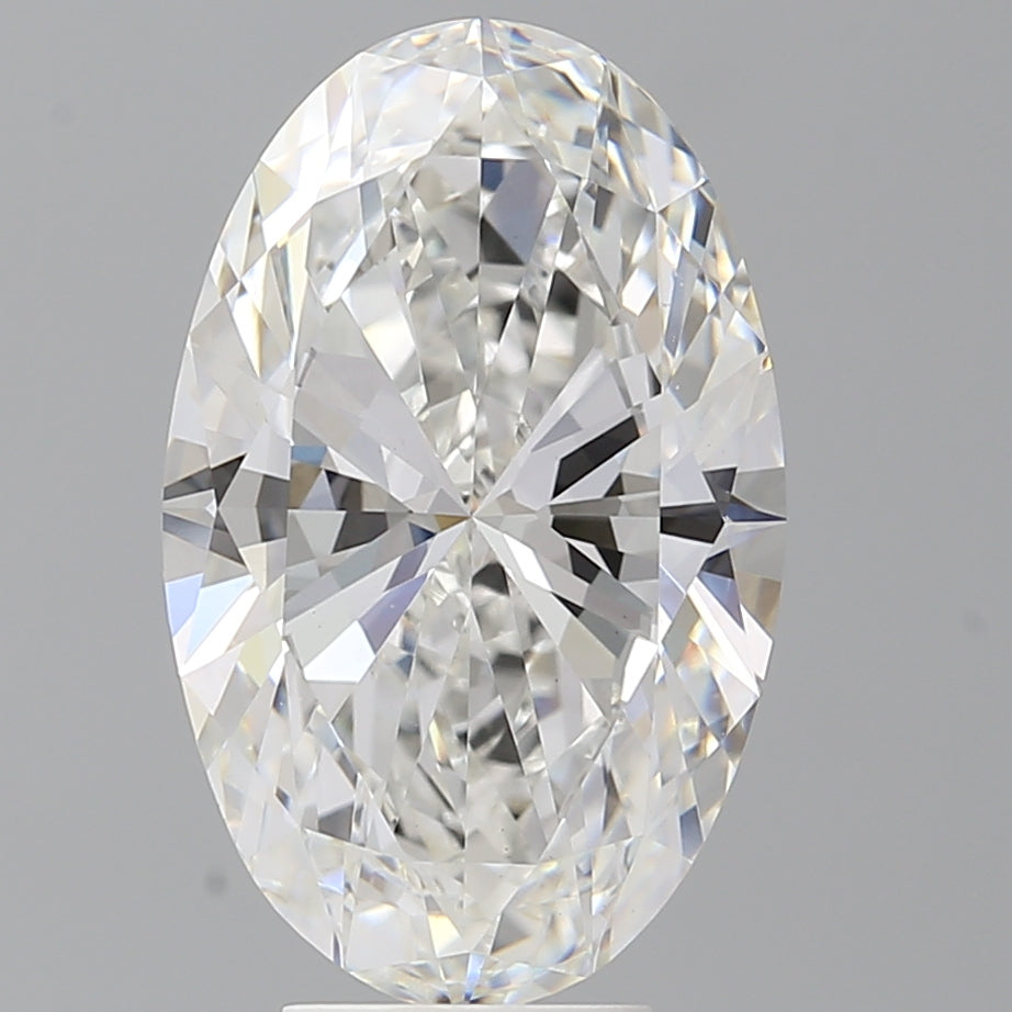 5.90 Carat Oval Shaped, Ideal Cut, E Color, VS1 Clarity, IGI Certified Lab Grown Diamond