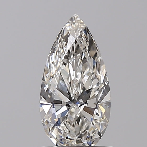 1.01 Carat Pear Shaped, Ideal Cut, G Color, VS2 Clarity, IGI Certified Lab Grown Diamond