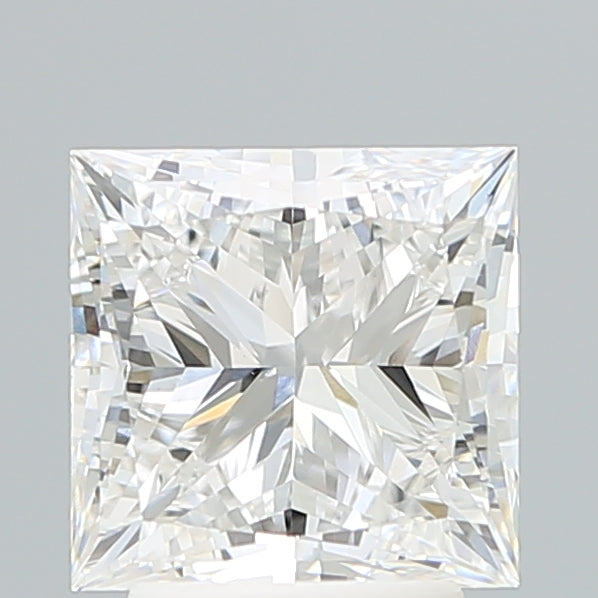 3.19 Carat Princess Shaped, Excellent Cut, E Color, VVS2 Clarity, IGI Certified Lab Grown Diamond