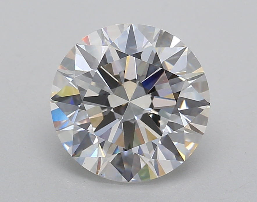2.40 Carat Round Shaped, Ideal Cut, E Color, VS1 Clarity, IGI Certified Lab Grown Diamond