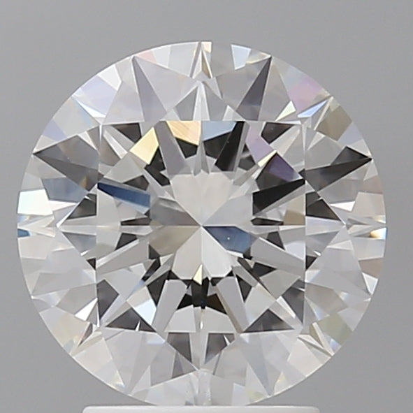 3.00 Carat Round Shaped, Excellent Cut, F Color, VVS2 Clarity, IGI Certified Lab Grown Diamond