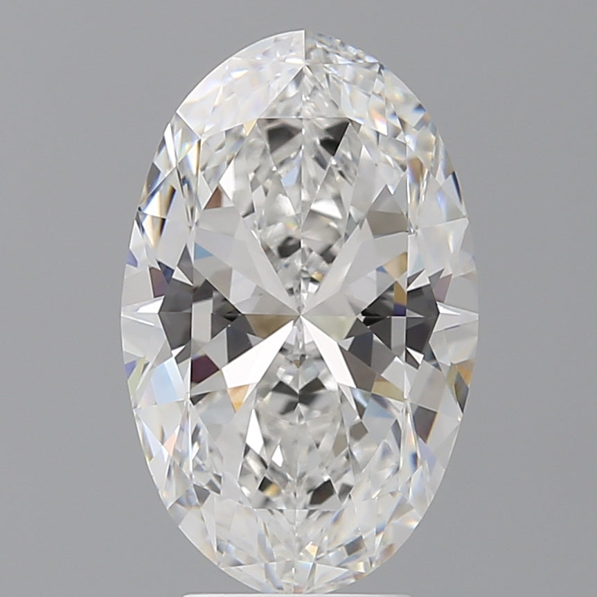 4.90 Carat Oval Shaped, Ideal Cut, E Color, VVS2 Clarity, IGI Certified Lab Grown Diamond
