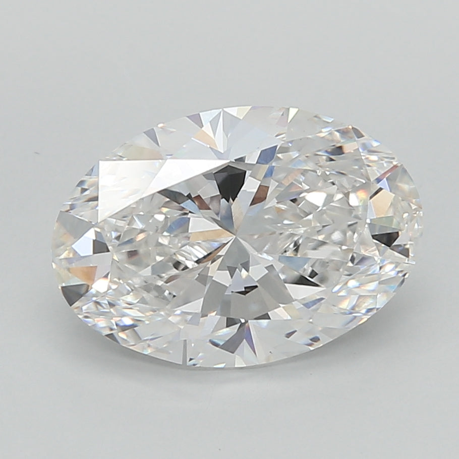2.92 Carat Oval Shaped, Excellent Cut, F Color, VS1 Clarity, IGI Certified Lab Grown Diamond