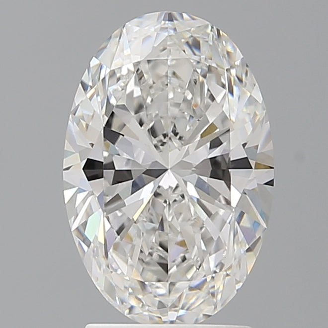 2.53 Carat Oval Shaped, Ideal Cut, E Color, VVS2 Clarity, IGI Certified Lab Grown Diamond