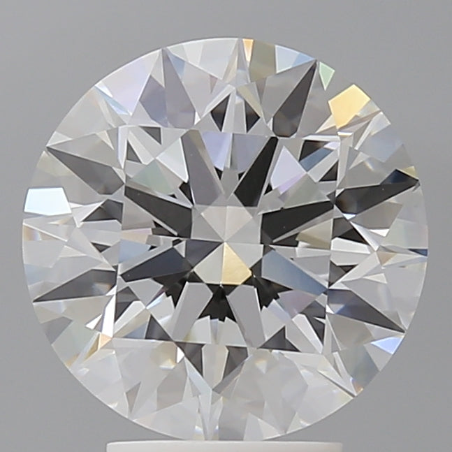4.10 Carat Round Shaped, Ideal Cut, E Color, VVS2 Clarity, IGI Certified Lab Grown Diamond