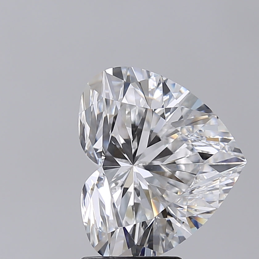 4.02 Carat Heart Shaped, Excellent Cut, E Color, VVS2 Clarity, IGI Certified Lab Grown Diamond