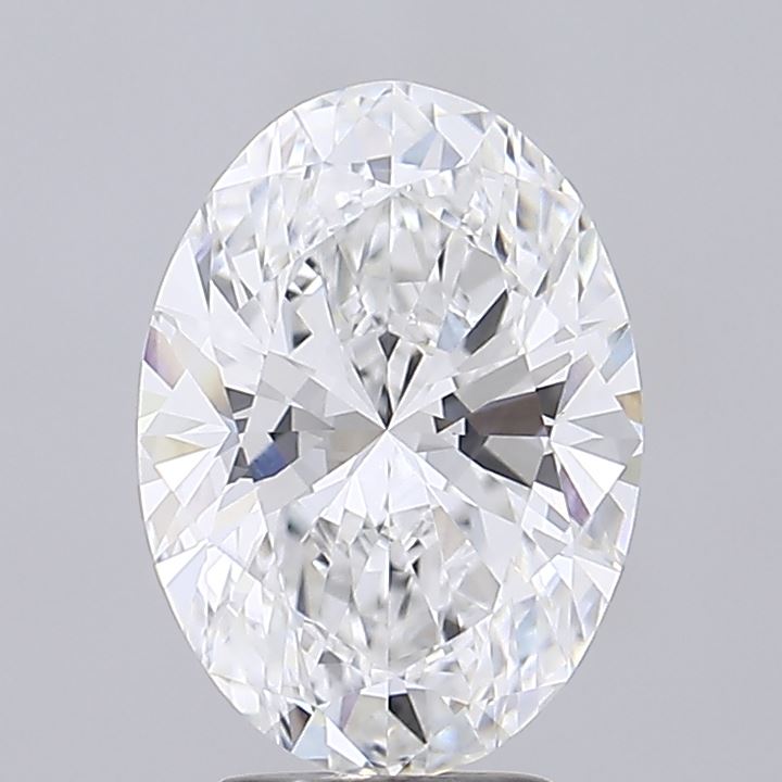 3.80 Carat Oval Shaped, Ideal Cut, E Color, VVS1 Clarity, IGI Certified Lab Grown Diamond