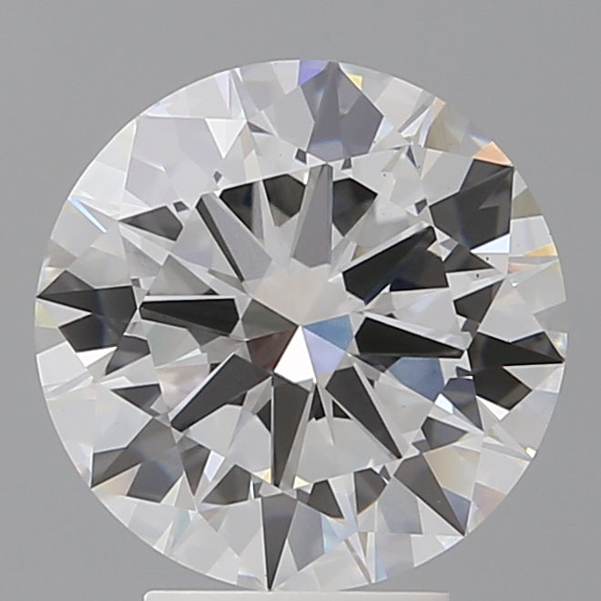 4.04 Carat Round Shaped, Excellent Cut, E Color, VS1 Clarity, IGI Certified Lab Grown Diamond