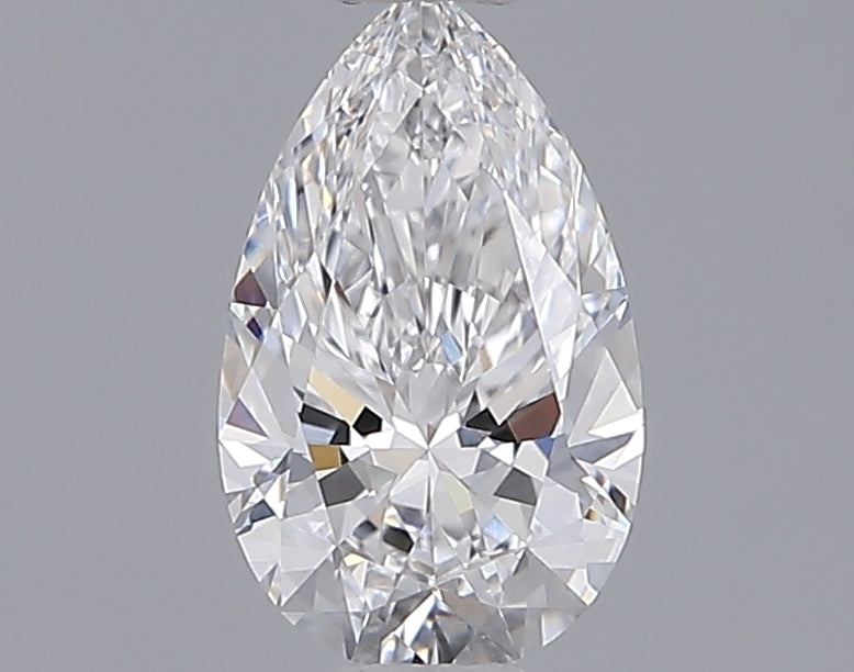 1.06 Carat Pear Shaped, Ideal Cut, D Color, VVS1 Clarity, IGI Certified Lab Grown Diamond