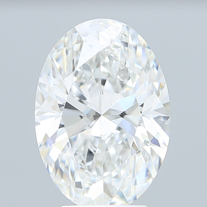 4.28 Carat Oval Shaped, Excellent Cut, D Color, VVS1 Clarity, IGI Certified Lab Grown Diamond