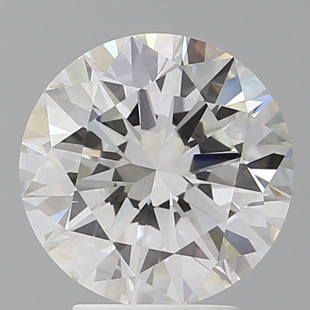 3.51 Carat Round Shaped, Excellent Cut, F Color, VVS2 Clarity, IGI Certified Lab Grown Diamond