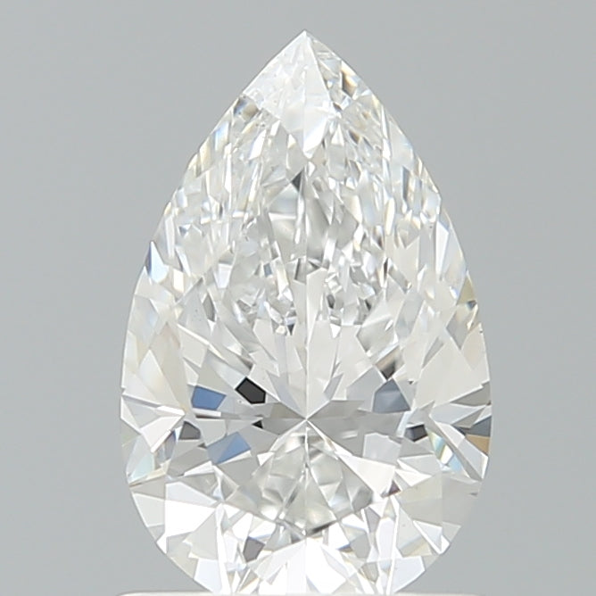 1.16 Carat Pear Shaped, Excellent Cut, E Color, VS1 Clarity, IGI Certified Lab Grown Diamond