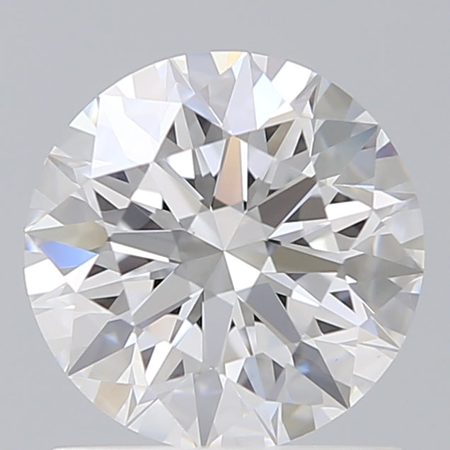 1.23 Carat Round Shaped, Ideal Cut, D Color, VS1 Clarity, IGI Certified Lab Grown Diamond
