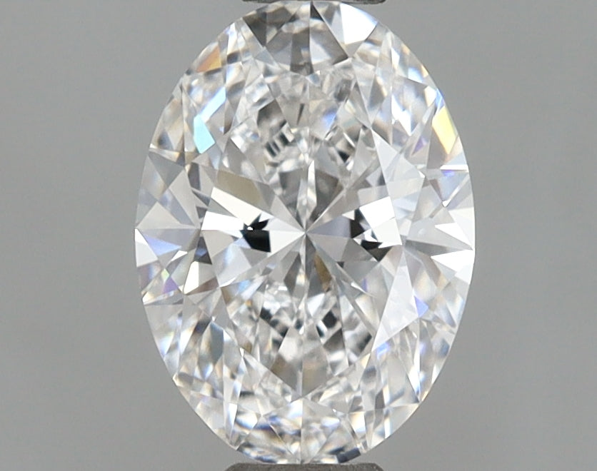 1.09 Carat Oval Shaped, Ideal Cut, D Color, IF Clarity, IGI Certified Lab Grown Diamond