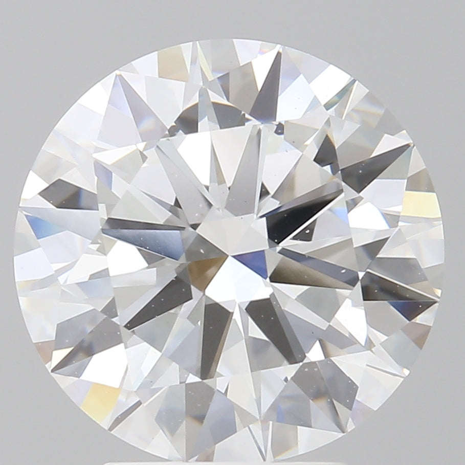 4.03 Carat Round Shaped, Excellent Cut, E Color, VS1 Clarity, IGI Certified Lab Grown Diamond
