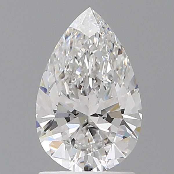 1.55 Carat Pear Shaped, Ideal Cut, E Color, VVS2 Clarity, IGI Certified Lab Grown Diamond