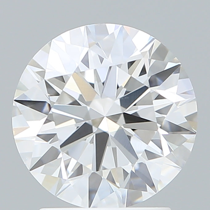 2.27 Carat Round Shaped, Ideal Cut, D Color, VVS1 Clarity, IGI Certified Lab Grown Diamond