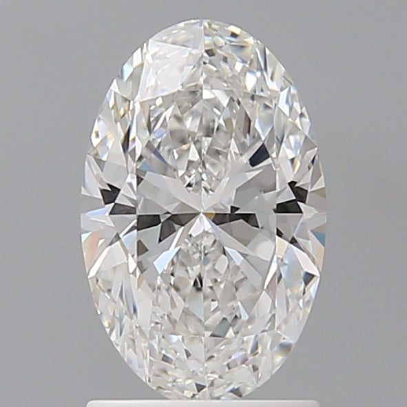 1.58 Carat Oval Shaped, Ideal Cut, E Color, VS1 Clarity, IGI Certified Lab Grown Diamond