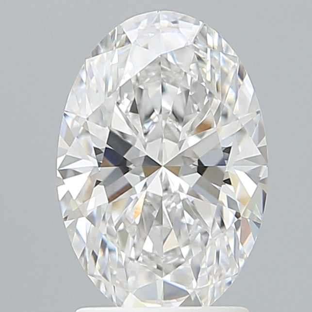 2.10 Carat Oval Shaped, Ideal Cut, D Color, VVS2 Clarity, IGI Certified Lab Grown Diamond
