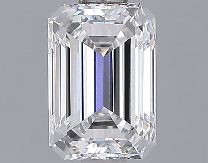 1.27 Carat Emerald Shaped, Ideal Cut, D Color, VS1 Clarity, IGI Certified Lab Grown Diamond
