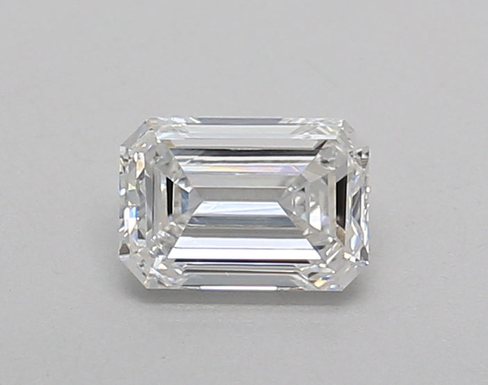 0.52 Carat Emerald Shaped, Very Good Cut, E Color, VVS2 Clarity, IGI Certified Lab Grown Diamond