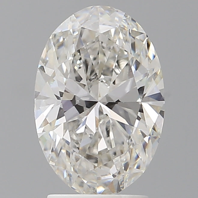 2.57 Carat Oval Shaped, Ideal Cut, F Color, VVS2 Clarity, IGI Certified Lab Grown Diamond