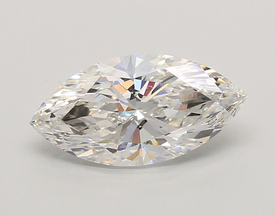 2.00 Carat Marquise Shaped, Ideal Cut, F Color, VVS1 Clarity, IGI Certified Lab Grown Diamond