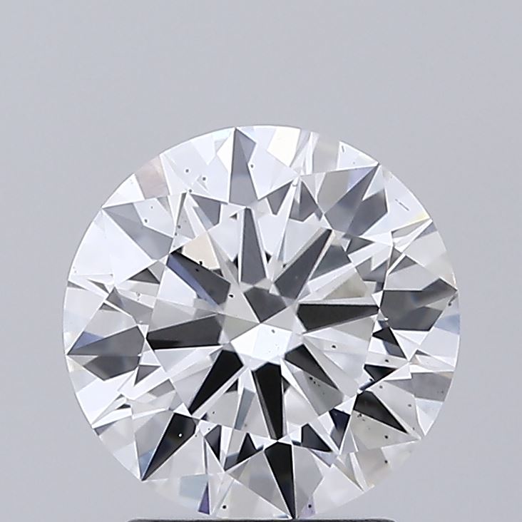 2.00 Carat Round Shaped, Ideal Cut, D Color, SI1 Clarity, IGI Certified Lab Grown Diamond