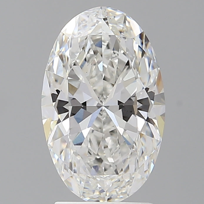2.52 Carat Oval Shaped, Ideal Cut, F Color, VS1 Clarity, IGI Certified Lab Grown Diamond