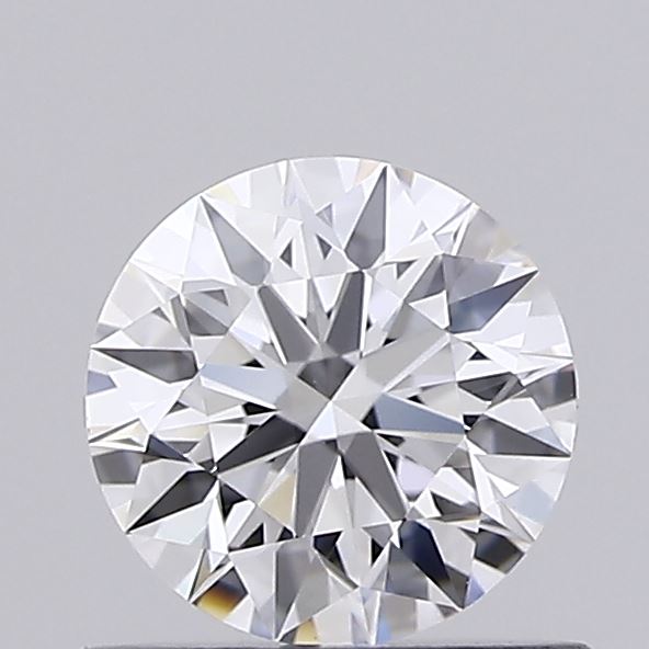 0.53 Carat Round Shaped, Ideal Cut, D Color, VVS2 Clarity, IGI Certified Lab Grown Diamond