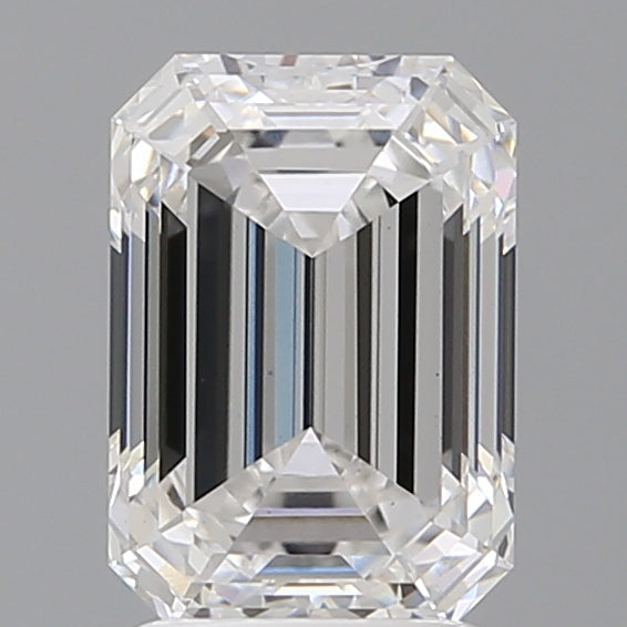 2.60 Carat Emerald Shaped, Ideal Cut, D Color, VS1 Clarity, IGI Certified Lab Grown Diamond