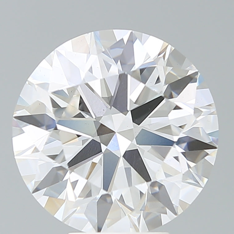 6.53 Carat Round Shaped, Ideal Cut, G Color, VS2 Clarity, IGI Certified Lab Grown Diamond